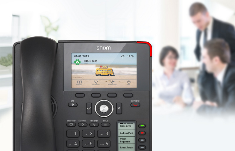 Snom - VoIP нового покоління  Відмінна якість звуку